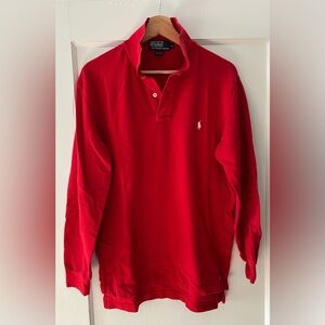 Ralph Lauren Men's Classic Red Polo Shirt
